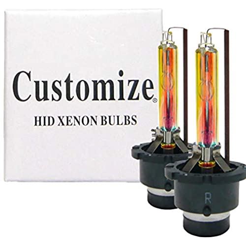 Customize(カスタマイズ) D2S 35W 3000K 交換用 HIDバルブ コーティングバルブ 2本セット