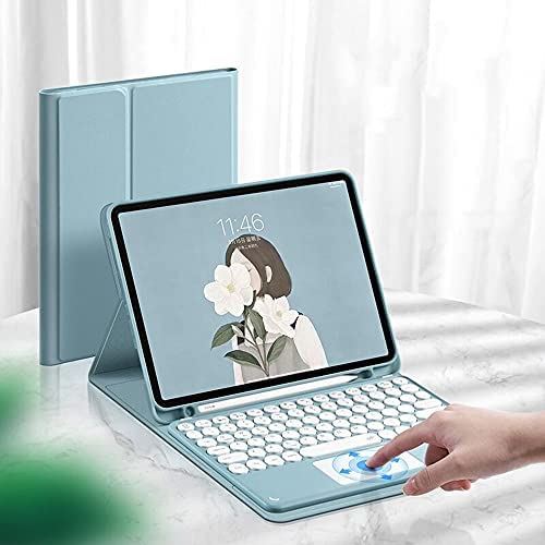 iPad Air 10.9インチ 2020新型 キーボード ケース タッチパッド搭載 可愛い 丸型キー 第4世代 iPad Air4 アイパッド エア4 キーボード付き iPad 10.9 Air 4 カバー マウス機能 ... 9,487円