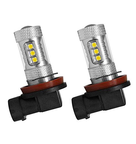 BestQ!CR製 LED フォグランプ 80W 雨の日も安心 Yellow イエロー発光 LEDフォグランプ【H8 H11 H16 HB4】LEDFOG 無極性 黄色 3000k【ハイブリッド車対応】 H8.H11.H16イエロー