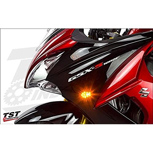 TST GSX-S1000F LEDフロントウインカーセット FLS01S (スモーク)｜WES STORE