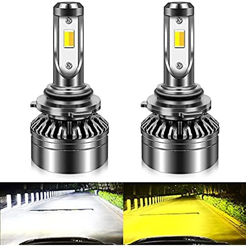 【令和最強 爆光 】Feison led 2色切り替え カラーチェンジ バルブ フォグランプ専用 HB4 2個1セット ホワイト イエロー 12V車用｜WES STORE