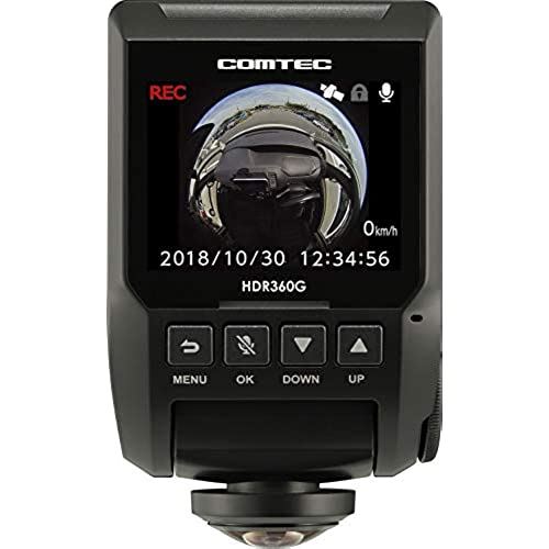 楽天市場】ドライブレコーダー コムテック HDR360G 360度カメラ 前後
