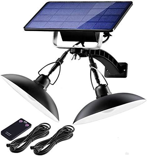 Aokyoung 懸け隔てる型2灯LEDソーラー点火装置 室外 LED 検知器点火装置 5500mAh超大蓄電池電気容量 取りひろげる吊りひも3m*4本 太陽の光ダイアログボックス申し受ける 自動小銃点灯/消灯 明かり代不必要 検知器点火装置 懸け隔てる式 高明快さ LED 雨合羽 ... 白いこと光x2