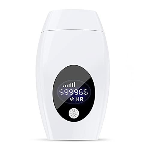 Youmay 脱毛器 除毛器 家庭用光美容器 フラッシュ式 メンズ レディース 60万発 脇毛処理 8段階 手動 自動 2モード ヒゲ 髭 ヒゲトリマー ムダ毛 LCDスクリーン 誕生日 ギフト プレゼント 男女兼用