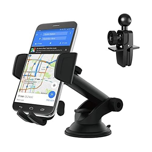 Lintop 車載ホルダー 2in1 粘着ゲル吸盤 エアコン吹き出し口式兼用スマホホルダー 片手操作 手帳型ケース対応 安定性 落下防止 360度回転 伸縮アーム ワンタッチ取り付け 業界no 1 Lintop 車載ホルダー 2in1 粘着ゲル吸盤 エアコン吹き出し口式兼用スマホホルダー 片手操作 手帳型ケース対応 安定性 落下防止 360度回転 伸縮アーム ワンタッチ取り付け 業界no 1