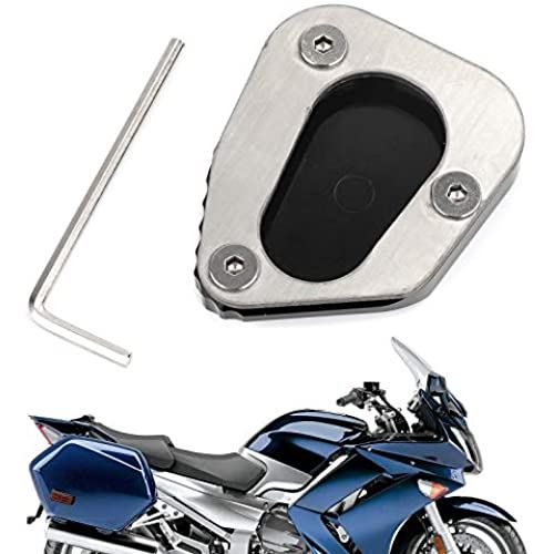 Bruce Shark キックスタンド サイドスタンド 拡大プレート パッド YAMAHA FJR1300 2006-2017用 バイク・オートバイ用