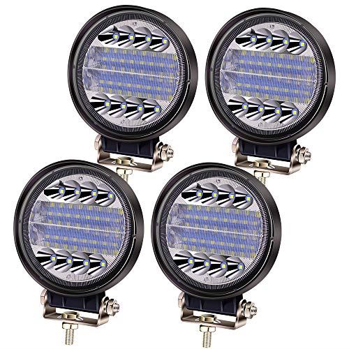 Aoling 作業灯LED ワークライト 12V 24V コンボビーム 防水 車用フォグランプ 作業ライト 汎用前照灯車外灯 自動車LED補助ライト補助灯 フォークリフトトラック除雪車補助ランプ バックランプ 夜釣り