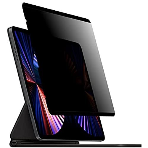 LOE iPad Pro 11 (2021) / iPad Air 4 マグネット式 覗き見防止 フィルター 簡単装着 繰り返し貼れる フィルム 反射防止 横向きタイプ iPad Pro 11 / iPad Air 4 (10.9インチ) 用