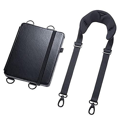 サンワサプライ iPad Air 2020 スタンド機能付きショルダーベルトケース PDA-IPAD1712BK ブラック