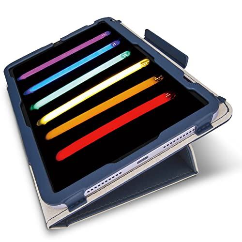 エレコム iPad mini6 第6時人 (2021年) 容れもの 軽さ 図面一角 Apple Pencil納める ホンブルグ帽なめし革 米国海軍 結核症-A21SDPLCNV 軽さ・図面一角