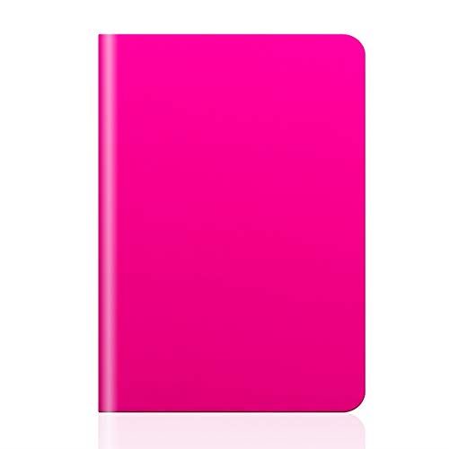 SLG Design iPad mini Retina レザーケース [スタンド機能/自動オン・オフ機能/液晶保護フィルム付] D5 Calf Skin Leather Diary ピンク ダイアリータイプ