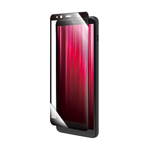 Galaxy Feel2 SC-02L ガラスフィルム 「GLASS PREMIUM FILM」 3Dハイブリッド ブラック/高光沢/ 0.20mm