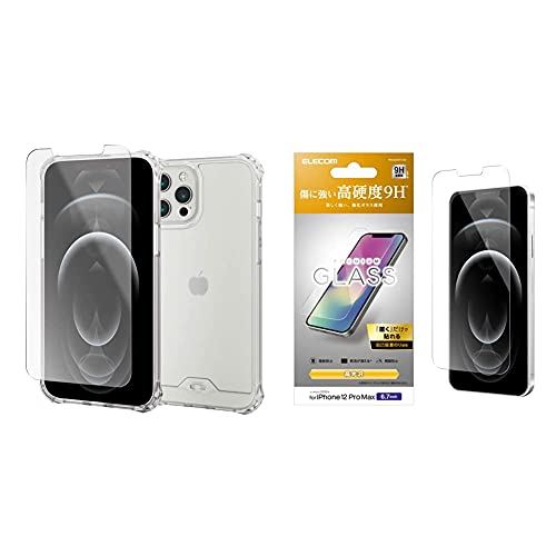 【瑠璃写真フィルム仕かける】 【容れもの・写真フィルム仕かける】 エレコム iPhone 12 Pro Max 容れもの Qi申し受ける相応う 変わり種 ZEROSHOCK インヴィジブル 瑠璃写真フィルム付き添い人 せつ然たる 液晶保護フィルム-スマートフォン・タブレット-スマートフォン・携帯電話アクセサリー