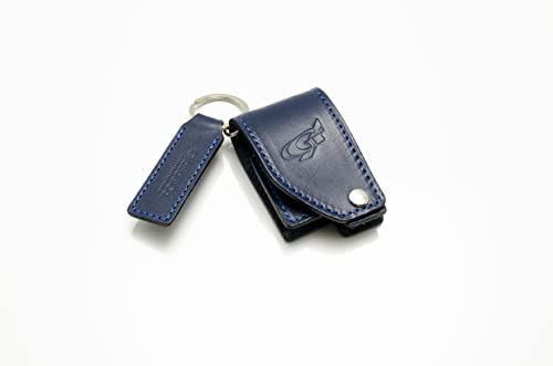 Grazio\u0026Co.栃木レザーキーケースMODEL-２ TYPE-A NAV*BL