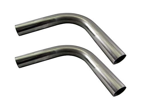 BRIGHTZ 42.7Φ 90度 ステンレス 曲げパイプ 1.2mm厚 2PC 【 CUR&minus;PIPE&minus;012&minus;2PC 】 42.7パイ 42.7φ 90&deg;｜WES STORE