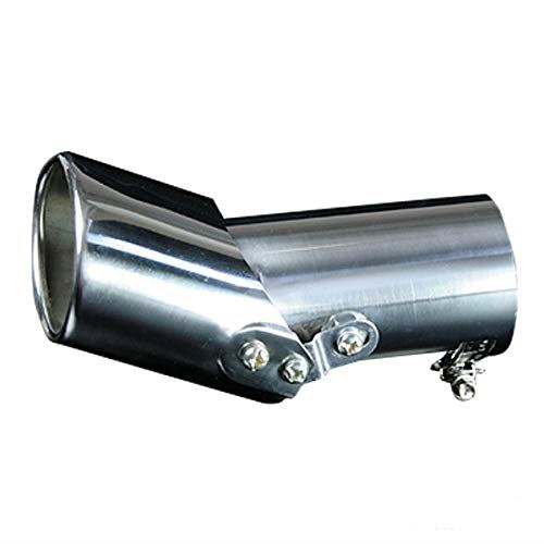 GET-PRO マフラーカッター シルバー 角度可動式 汎用品 [GTPAX8001-001] ゲットプロ