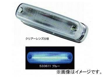 ジェットイノウエ(JET INOUE) LED4車高灯ランプNEO 3D 24V ブルー 533611