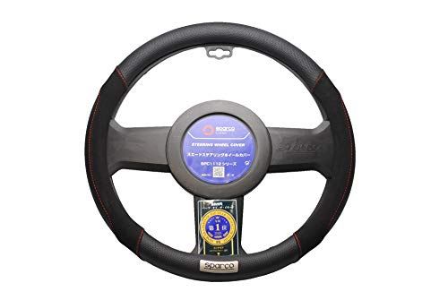 SPARCO-CORSA ステアリングカバー スエード M SPC1112BK 1112BK｜WES STORE