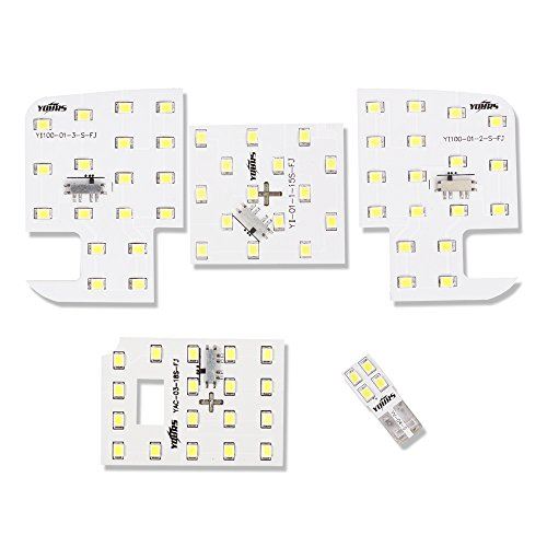 YOURS(ユアーズ) ダイハツ タント タントカスタム L375S L385SE (減光調整付き) 専用設計 LED ルームランプセット (専用工具付) [2] M