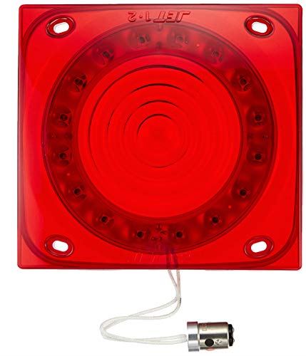 ジェットイノウエ(JET INOUE) LED16 2WAYテールランプレンズ レッド W 525666