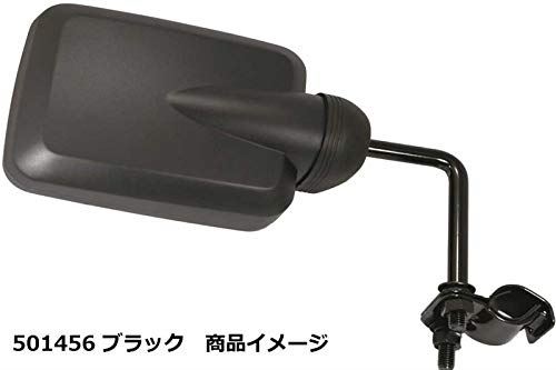ジェットイノウエ(JET INOUE) バックショットミラー Ver.2S 2t用ロングステー/ブラック 三菱ふそう2t キャンター(H5.11～)・いすゞ2t NEWエルフ(H5.7～H16.5)・いすゞ2t 8,340円