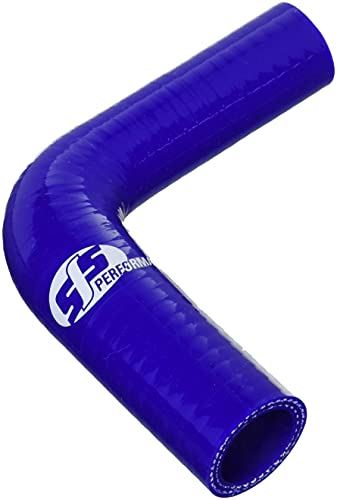 SFS異径ケイ素樹脂導管 90°エルボウ 口径25-19φ 青み RE90-25-19BL