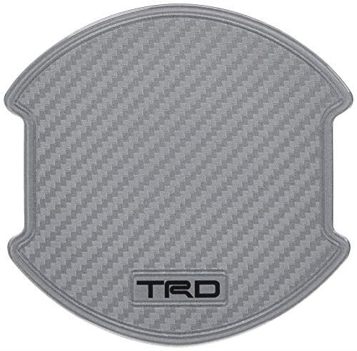 TRD MS010-00029 ドアハンドルプロテクター シルバーカーボン調 2枚セット アクア、カローラ、C-HR、タンク、86、プリウス、マークX、ルーミー MS010-00029