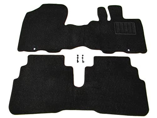 BRIGHTZ ハスラー MR92S MR52S フロアマット 2PC 止め具付き【 FLOOR-MAT-046 】 R92 R52 92S 52S 92 52 90 50 ブラック｜WES STORE 18,896円