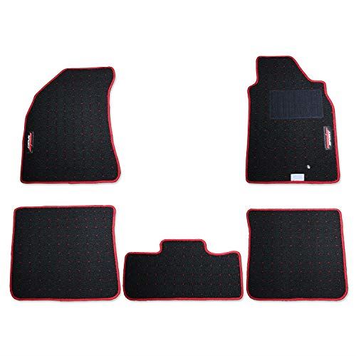 MONSTER SPORT フロアマット ランサーEvo7~9/ランサーエボリューション7-9MR[CT9A/CT9W]用 EVO7 EVO8 EVO9 ブラック&times;レッド 3MSQ10｜WES STORE 31,461円
