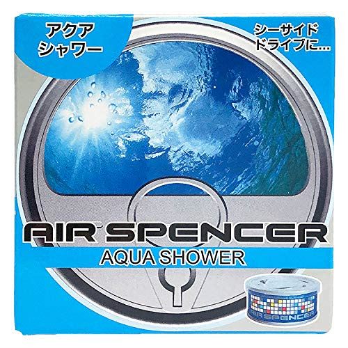 栄光社 車用 芳香消臭剤 エアースペンサーカートリッジ 10個セット 置き型 アクアシャワー 40g×10 A31-10