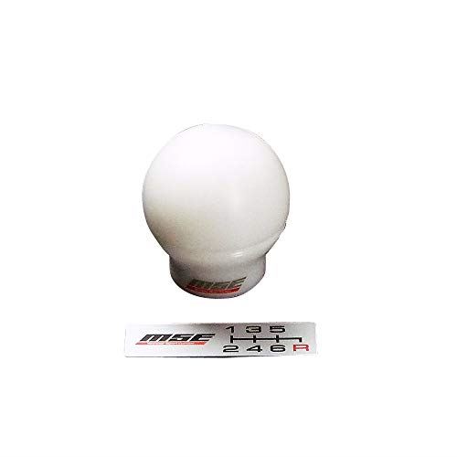 MONSTER SPORT モンスターシフトノブCタイプ M12&times;P1.25 球型 白 φ=47mm h=53.5mm スイフトスポーツ[ZC32S] 831126-4850M｜WES STORE
