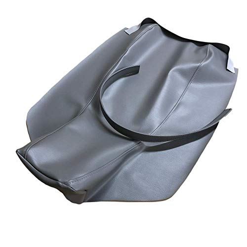 クリスパーツ ヤマハ TT250Rレイド 4GY 専用設計 シートカバー日本製(厚手生地)【生地色:グレー/タンデムベルト付き】張替タイプ CHRIS-YCH2076-C700