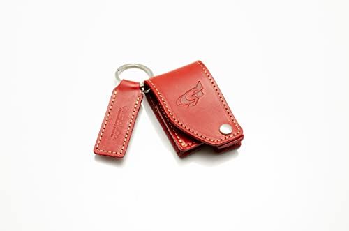 Grazio\u0026Co.栃木レザーキーケースMODEL-２ TYPE-A RED*CPG