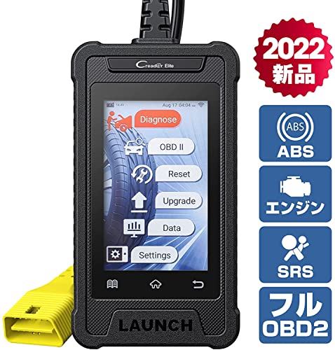 Launch Obd2診断機 Cre300 輸入車と国産車両方対応 Srs フルobd2機能