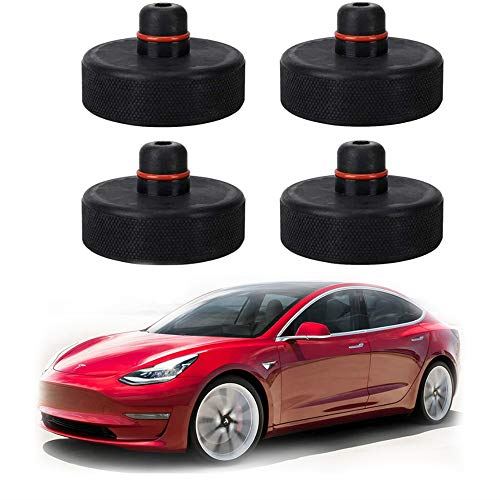 Rui Xin 213 ジャック リフト パッド Tesla Model 3用 4pcs ジャックポイント 頑丈なアダプターがバッテリーと塗料を保護し フロアジャック 3 アクセサリー 海外輸入
