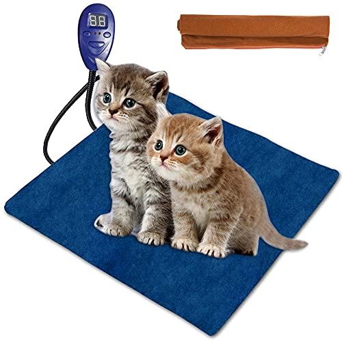 Vooph ペット ホットカーペット 犬猫 ヒーターマット ホットマット 犬 ねこ 加熱パッド いぬ ベッドマット 暖房パッド 加熱 ポカポカ ヒーター ホット クッション 猫 中小型 小動物対応 寒さ対策 ラッピング無料