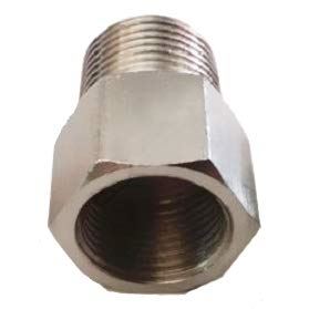 NPT変換アダプターNPT3/8(めねじ)&times;R3/8(おねじ)(NPT3/8-PT3/8、ステンレス鋼、ＳＵＳ３０４、型番NPT3/8-R3/8) NPT-R｜WES STORE