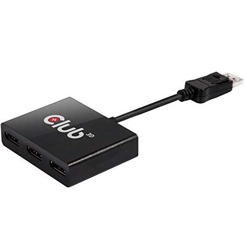 Club3D SenseVision Multi Stream Transport MST こしき Hub DisplayPort 1.2 トリプル見せびらかす Triple Display (CSV-5300A) DP 1.2 to DP x3 PCアクセサリー-パソコン・周辺機器-変換コネクタ・ケーブル