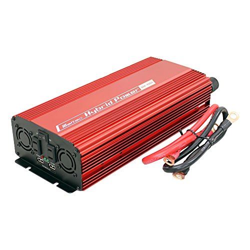 メルテック 車載用 インバーター 2way(USB&コンセント) DC12V