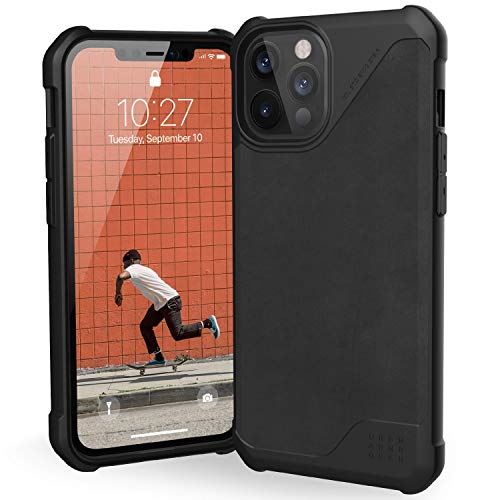 URBAN ARMOR GEAR iPhone 12 Pro Max(6.7) 2020対応耐衝撃ケース METROPOLIS LT LEATHER ブラック UAG-IPH20LFL-LBK