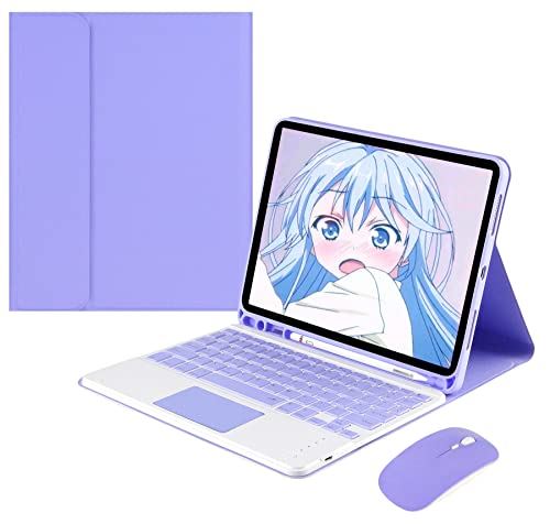 人気 2021新型 iPad Pro 11キーボードケース 第3世代 タッチパッド搭載 ペンシルホルダー付き 脱着式 Bluetooth キーボード ペンシル充電対応 可愛い 軽量 薄型 おしゃれ 2020/2018 ... iPad Pro11（2021/2020/2018） 紫(+マウス)｜WES STORE