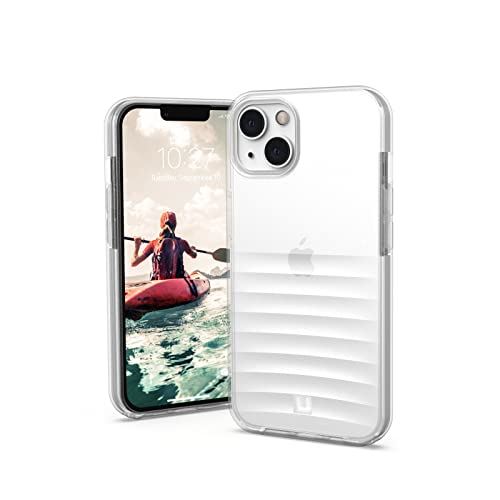 URBAN ARMOR GEAR/U by UAG iPhone 13(6.1) 2021相応う耐衝撃入れもの [U] WAVE 内燃機関  UAG-UIPH21MA-W-集積回路 WAVE-内燃機関(半澄み切った)