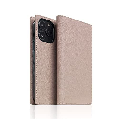 SLG Design iPhone 13 Pro ケース 手帳型 本革 Full Grain Leather Diary Case [ フルグレイン シボ加工 レザーケース カード収納 Qi充電 ワイヤレス充電｜WES STORE