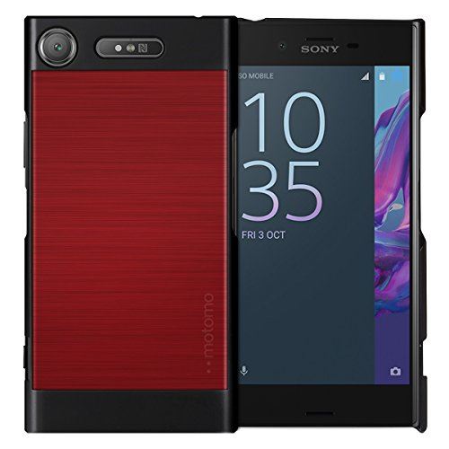 motomo Xperia XZ1 容れもの INO Metal Bar 赤いこと黒いこと(モトモ イノメタルバー)エクスペリア エックスゼットワン 取りまかなう SO-01K SOV36 701SO 軽銀原料品