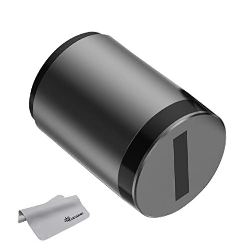 Raksonic 車用灰皿 無煙灰皿 赤外線誘導モード Ledライト付き 自動蓋開閉 洗浄