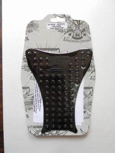 STOMPGRIP[ストンプグリップ] タンクパッド ユニバーサル 190X140/90mm VOLCANO ブラック 56-10002B