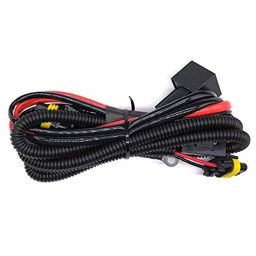 信玄 HID 電源安定性強化 リレーハーネス H8 H11 12V ヘッドライト フォグランプ H8/H9/H11/16