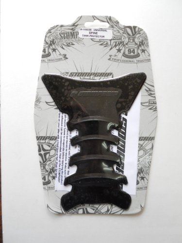 STOMPGRIP[ストンプグリップ] タンクパッド ユニバーサル 190X140/90mm SPINE SMOOTHRIDGE ブラック 56-10003B