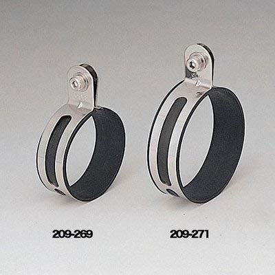 キジマ(kijima) マフラーバンド 110mm バンチャータイプ 汎用 ステンレス 209-272
