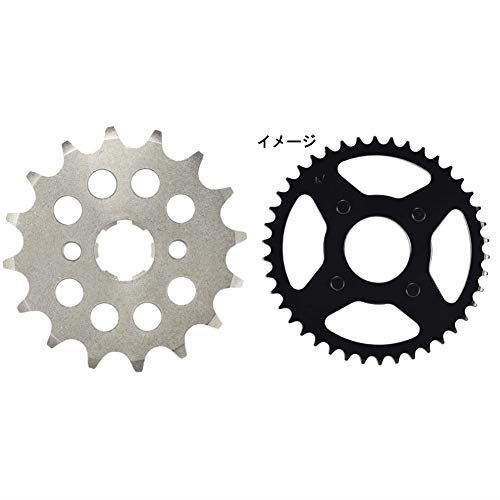 キタコ(KITACO) ドライブスプロケット(16T/420サイズ) NSR50/モンキー(MONKEY)/グロム(GROM)等 530-1010216 & ドリブンスプロケット(40T)